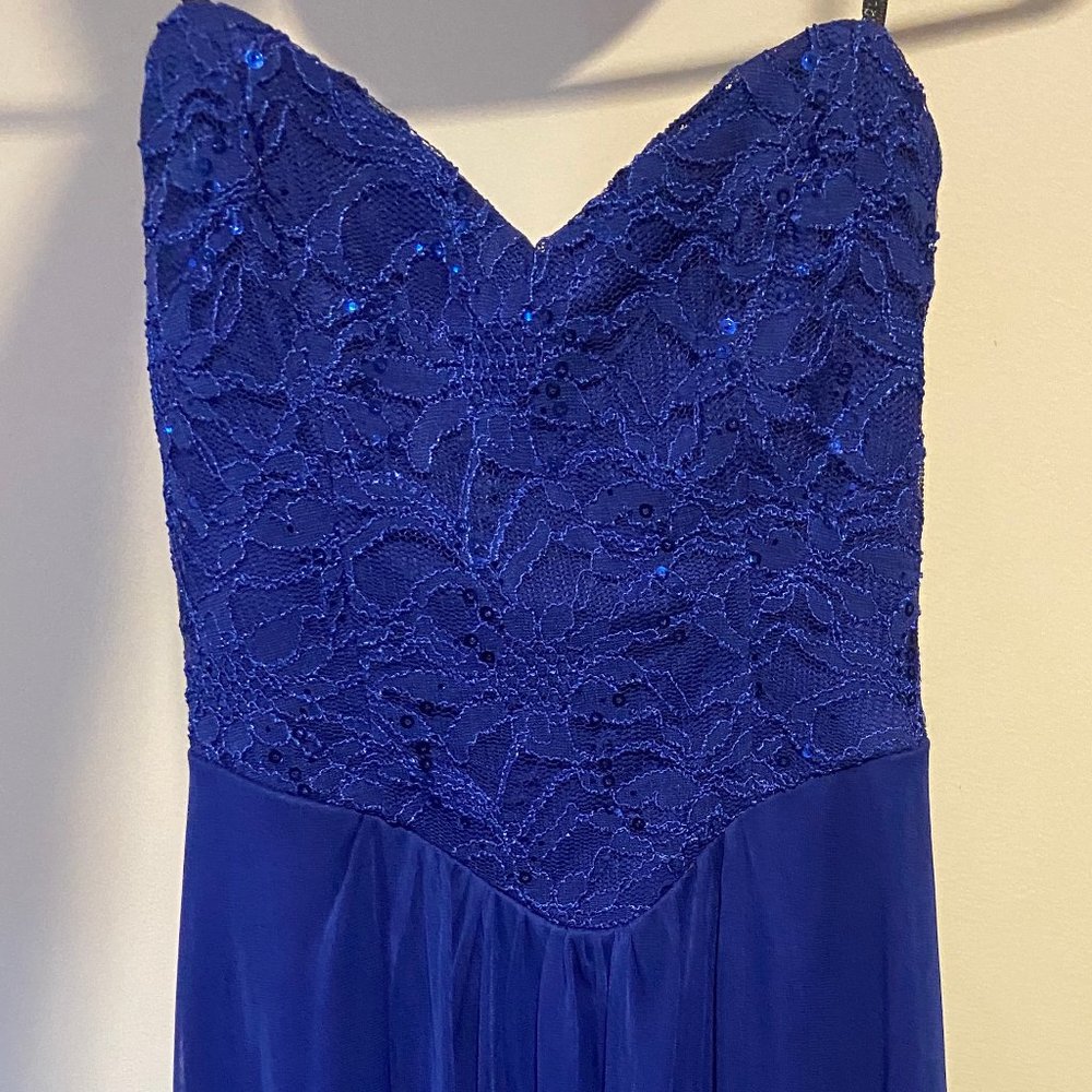 Blue Cocktail Dress